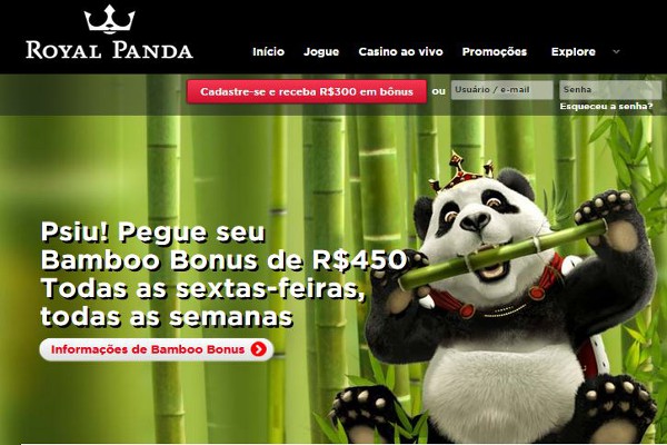 Bamboo Bónus ao fim-de-semana no Royal Panda
