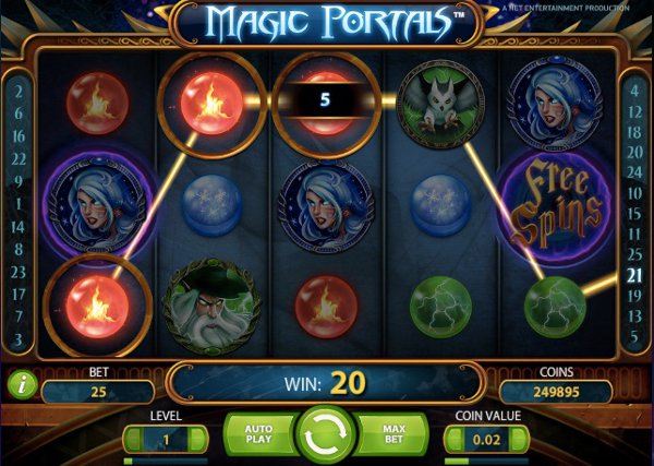 Magic Portals slot machine